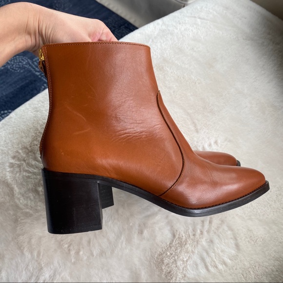 🍂 ANTONIO DE FARIA TAN GENUINE LEATHER BOOTIES! - Picture 7 of 12